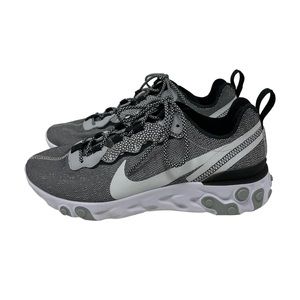 EUC Nike React Element 55 SE Safari Grey Men's 7.5 CD2153-100‎
